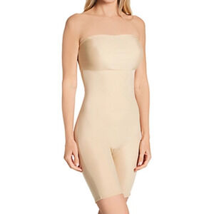 InstantFigure Bandeau Body Short with Open Gusset WBS011